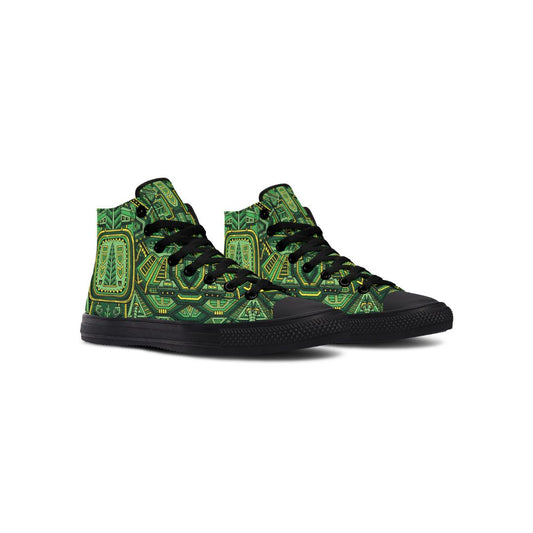 "Nugatron Pattern" High Tops