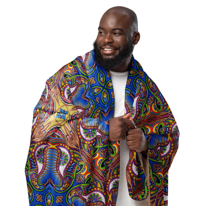 "Apotheosis of Dualitree Mandala" Sherpa Blanket