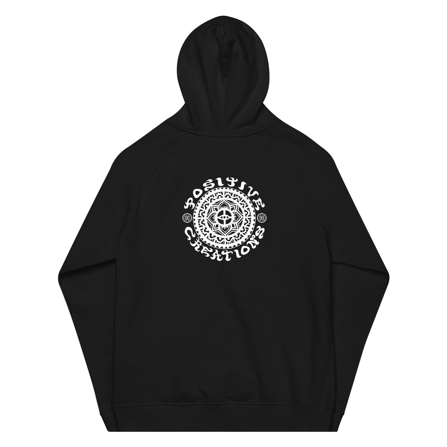 "Tribal Love" Unisex eco raglan Hoodie
