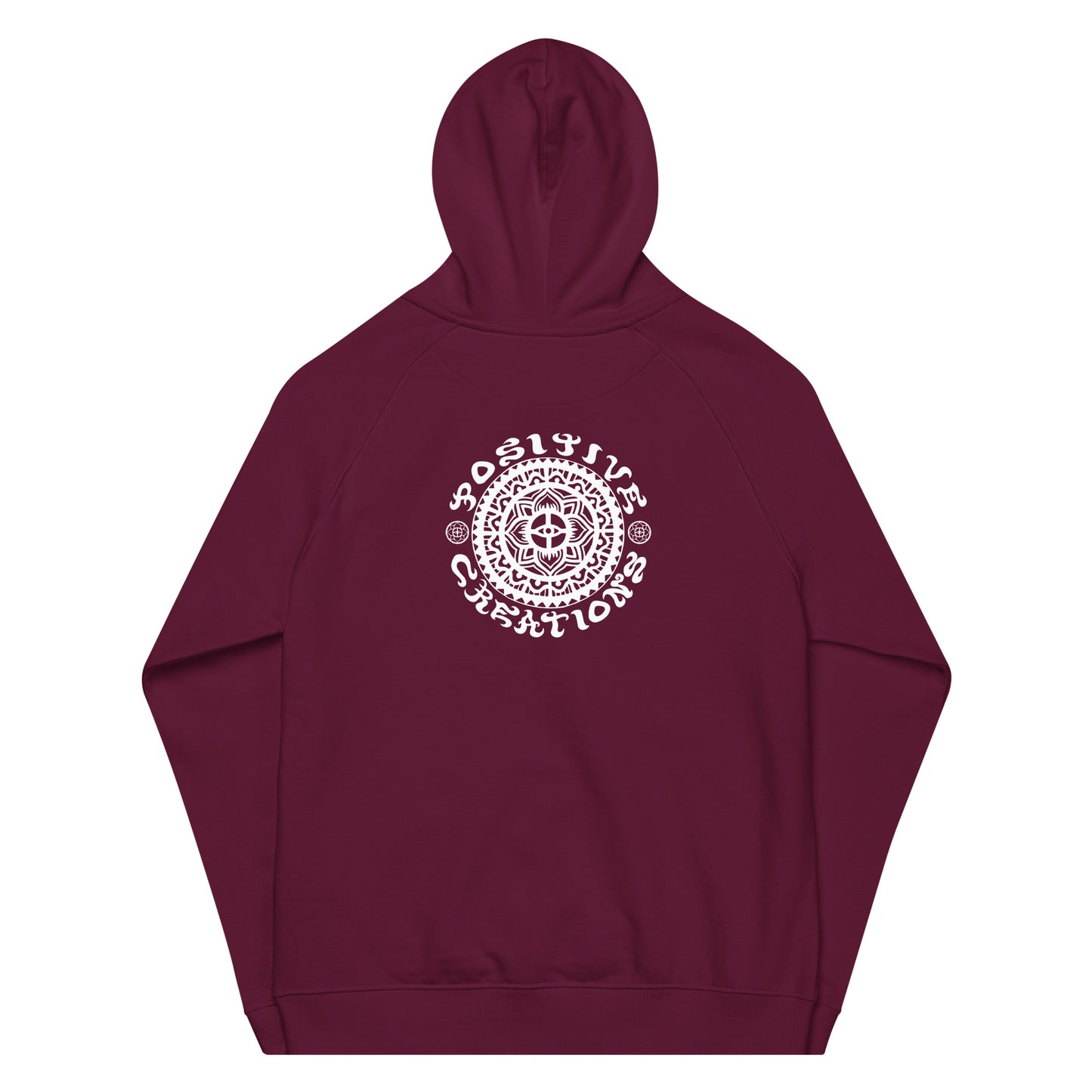 "Tribal Love" Unisex eco raglan Hoodie