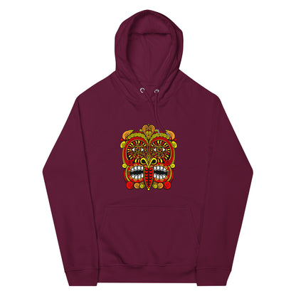 "Tribal Love" Unisex eco raglan Hoodie