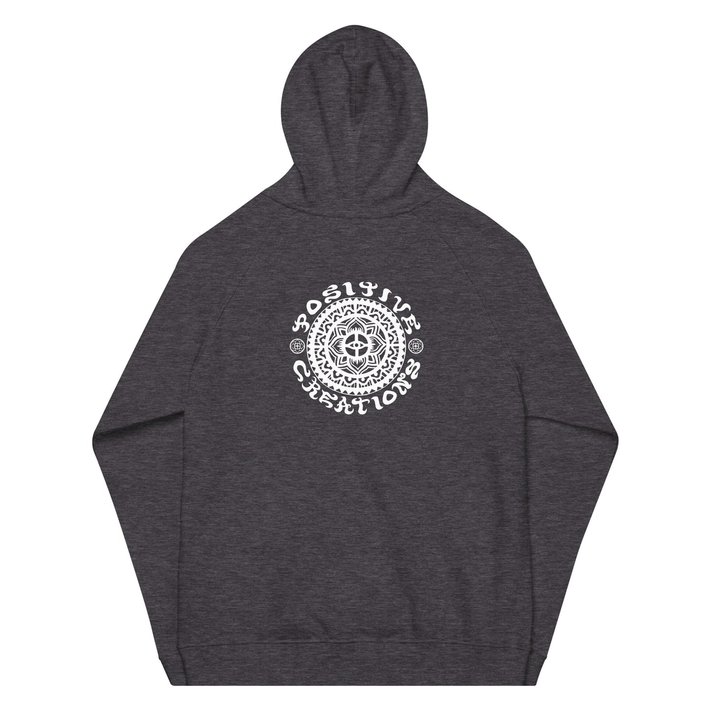 "Tribal Love" Unisex eco raglan Hoodie