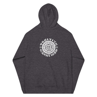 "Tribal Love" Unisex eco raglan Hoodie