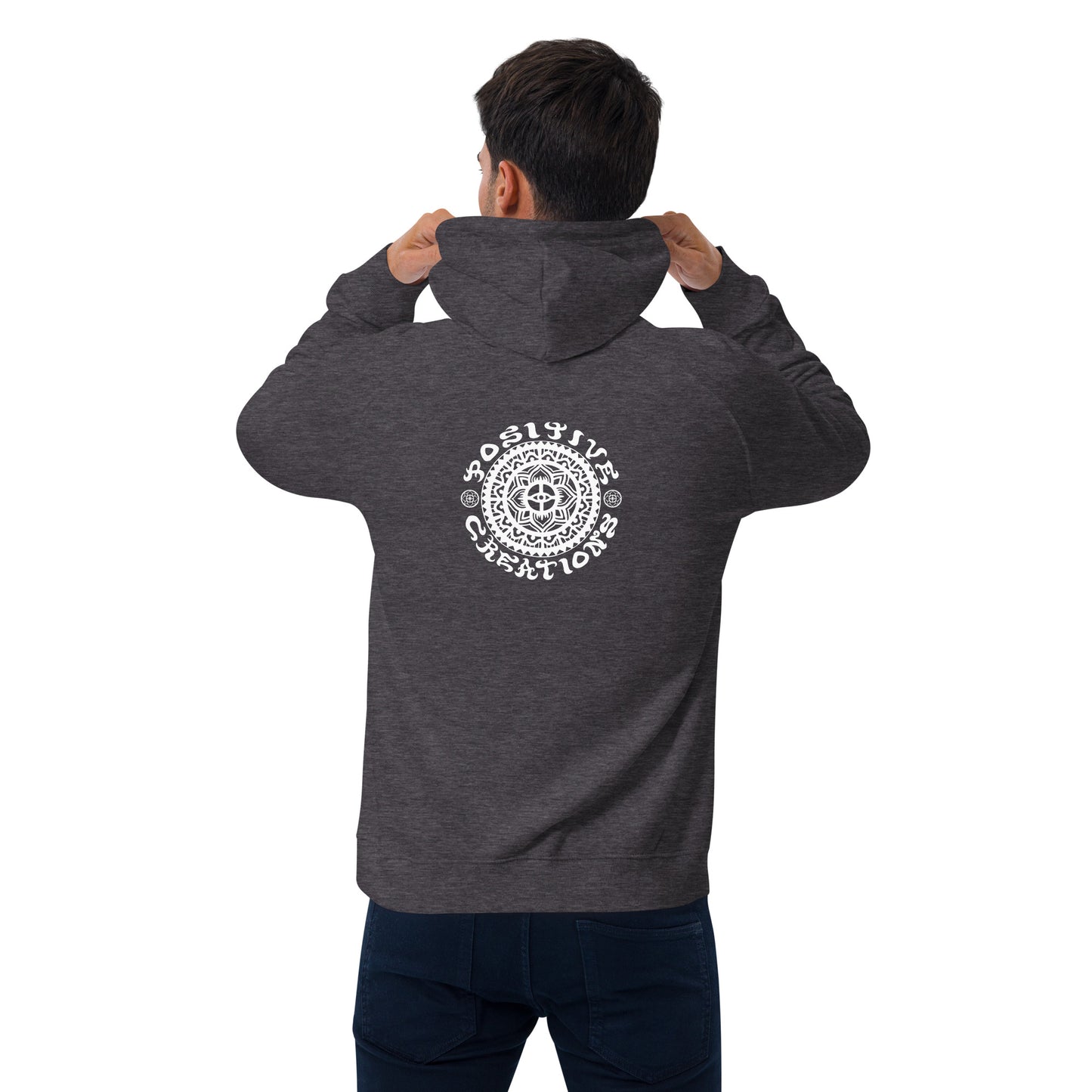 "Peeling Bodies" Unisex eco raglan hoodie