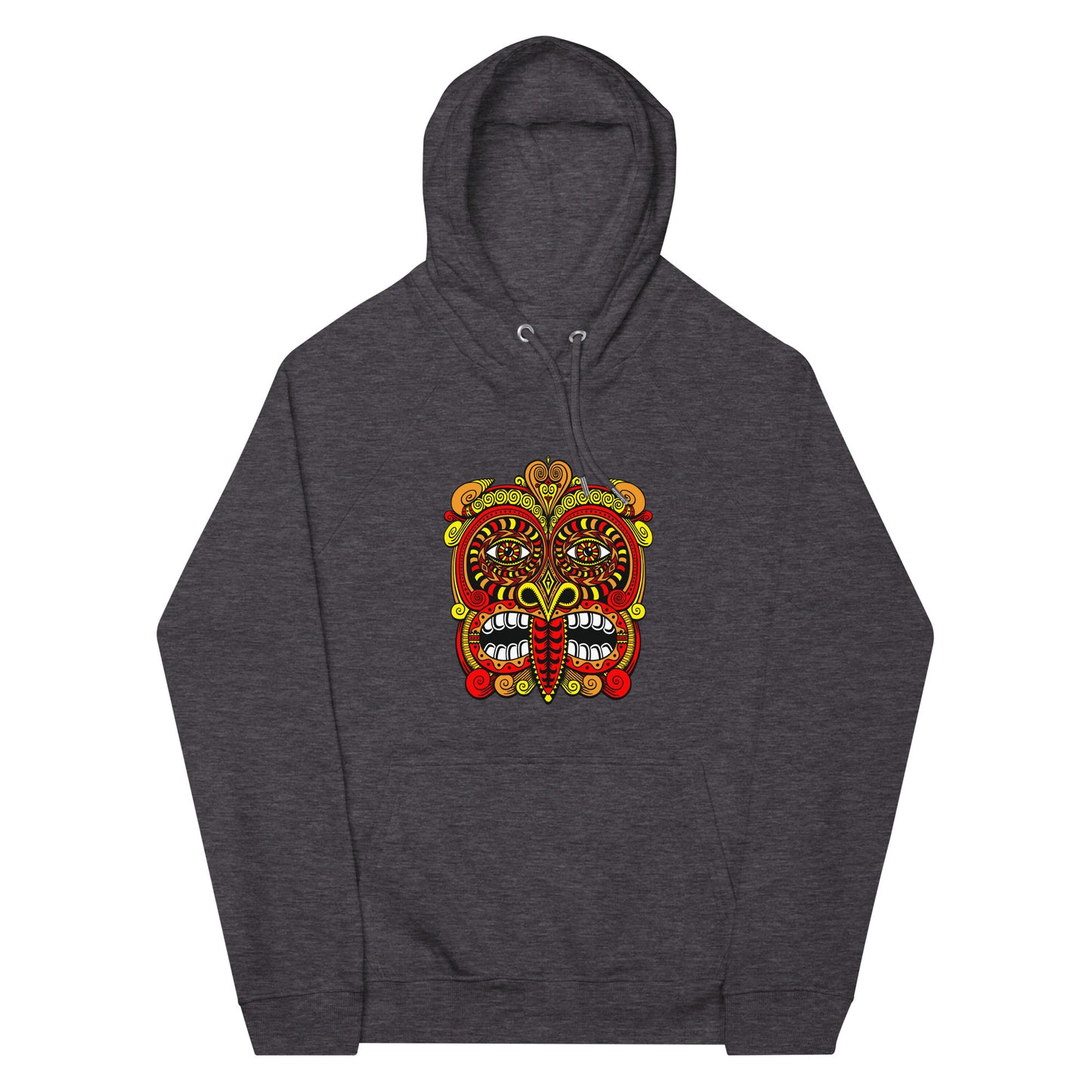"Tribal Love" Unisex eco raglan Hoodie
