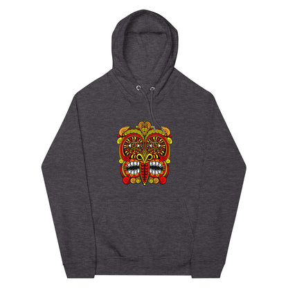 "Tribal Love" Unisex eco raglan Hoodie