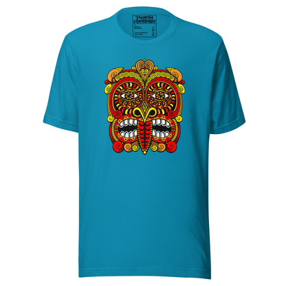 "Tribal Mask" Cotton T-Shirt