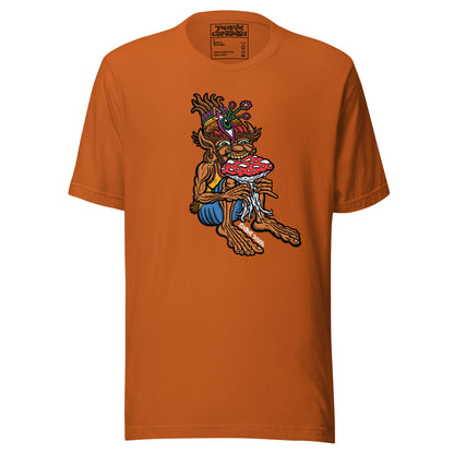 "Muncher of Mushroomland" Cotton T-Shirt