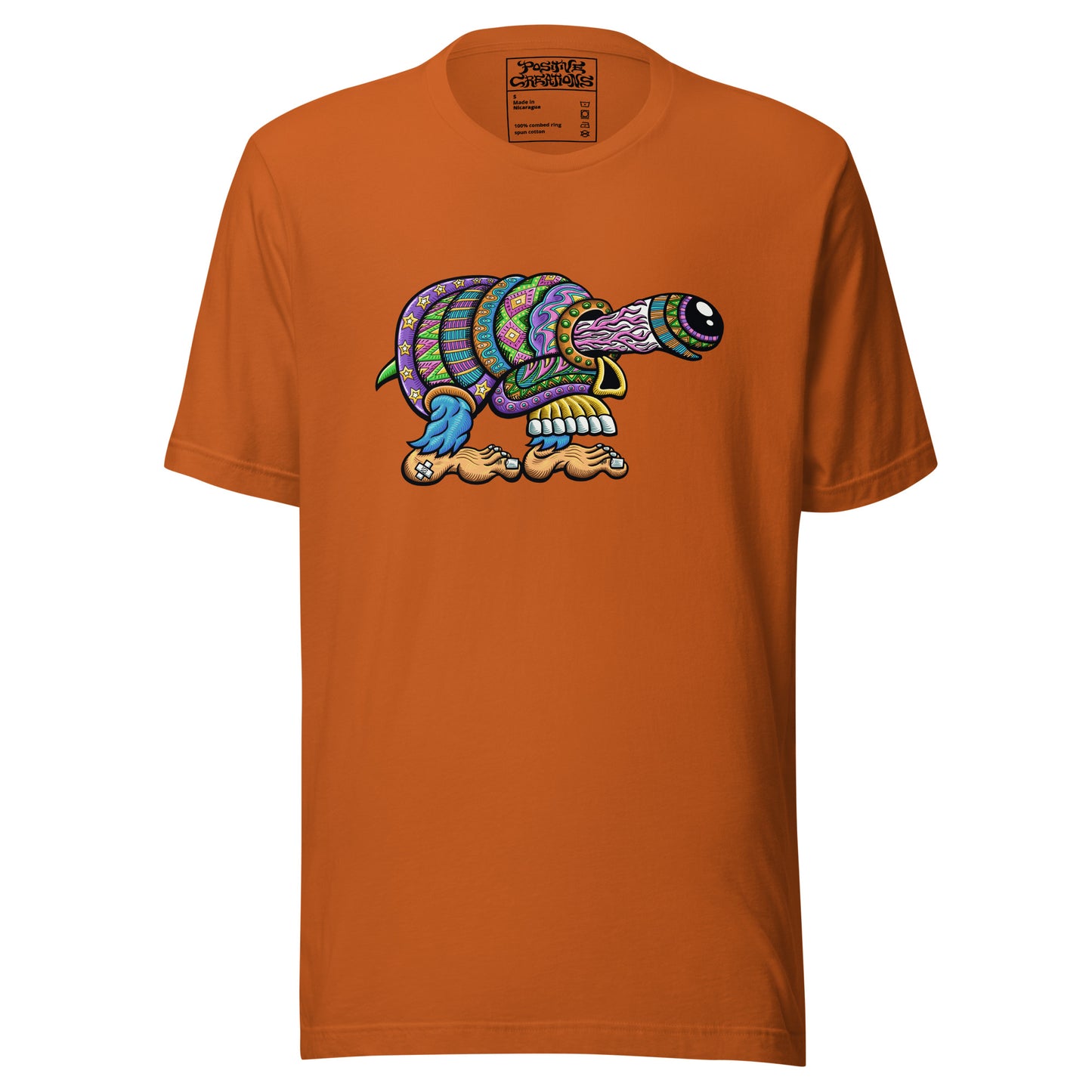 "Turtle Skull" Cotton T-Shirt