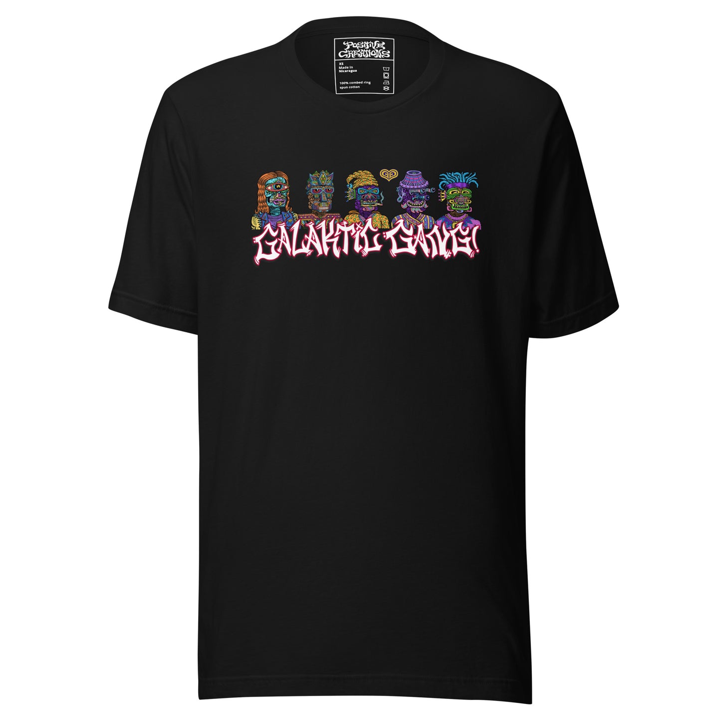 "Galaktic Gangsters" Cotton T-Shirt