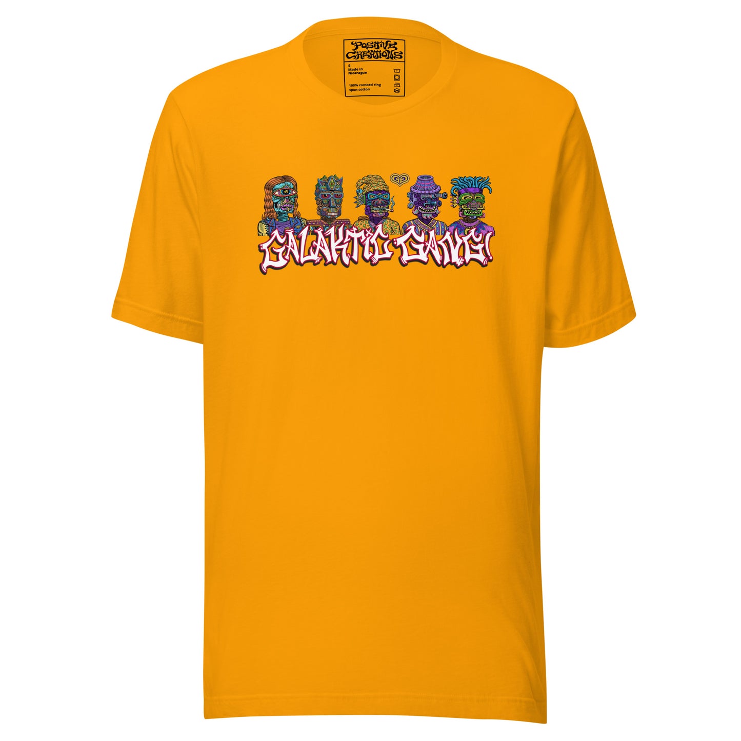 "Galaktic Gangsters" Cotton T-Shirt