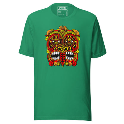 "Tribal Mask" Cotton T-Shirt