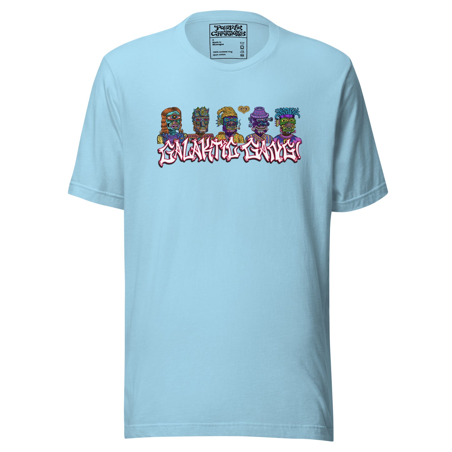 "Galaktic Gangsters" Cotton T-Shirt