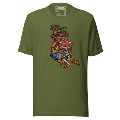 "Muncher of Mushroomland" Cotton T-Shirt