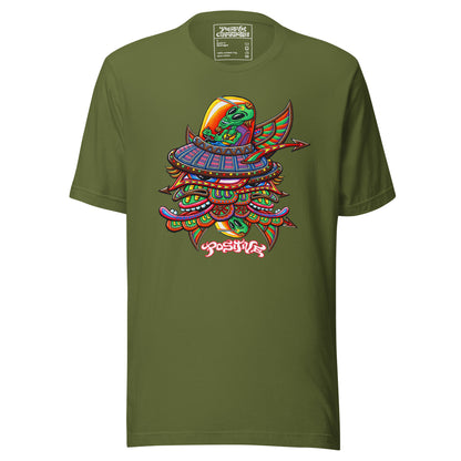 "Positive Alien" Cotton T-Shirt