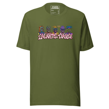 "Galaktic Gangsters" Cotton T-Shirt