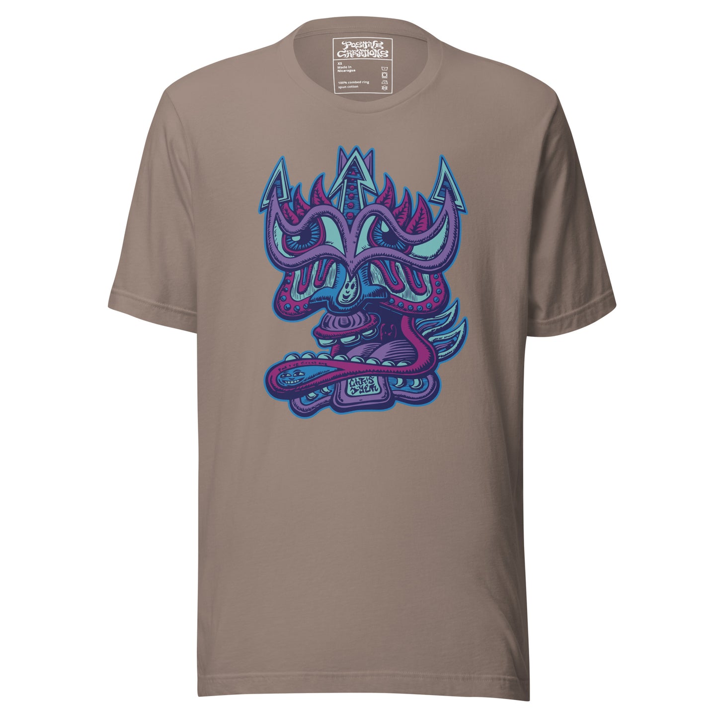 "Galaktic Dude Purple Haze" Cotton T-Shirt