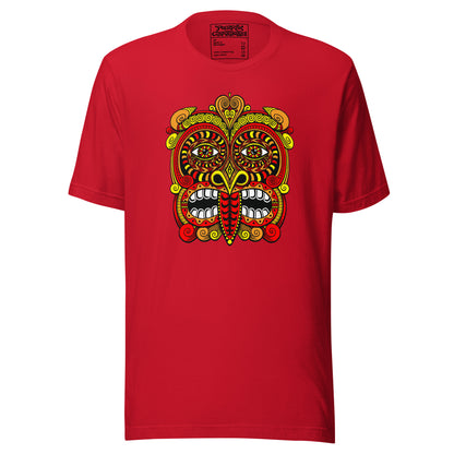 "Tribal Mask" Cotton T-Shirt