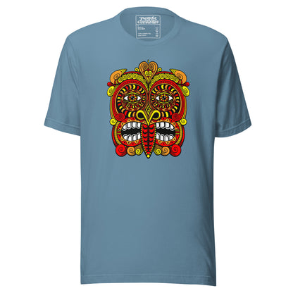 "Tribal Mask" Cotton T-Shirt