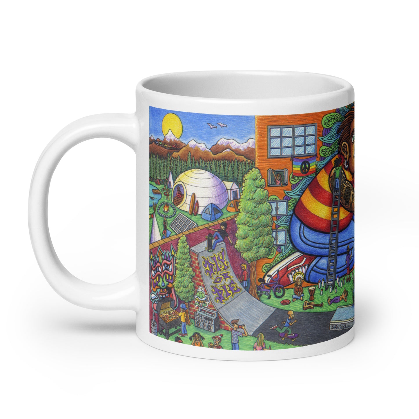 "City Love Utopia" Mug