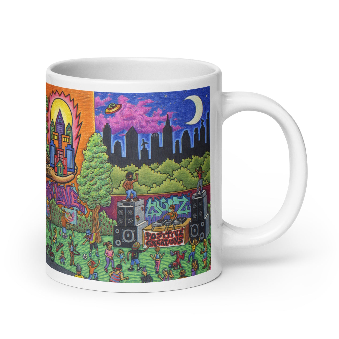 "City Love Utopia" Mug