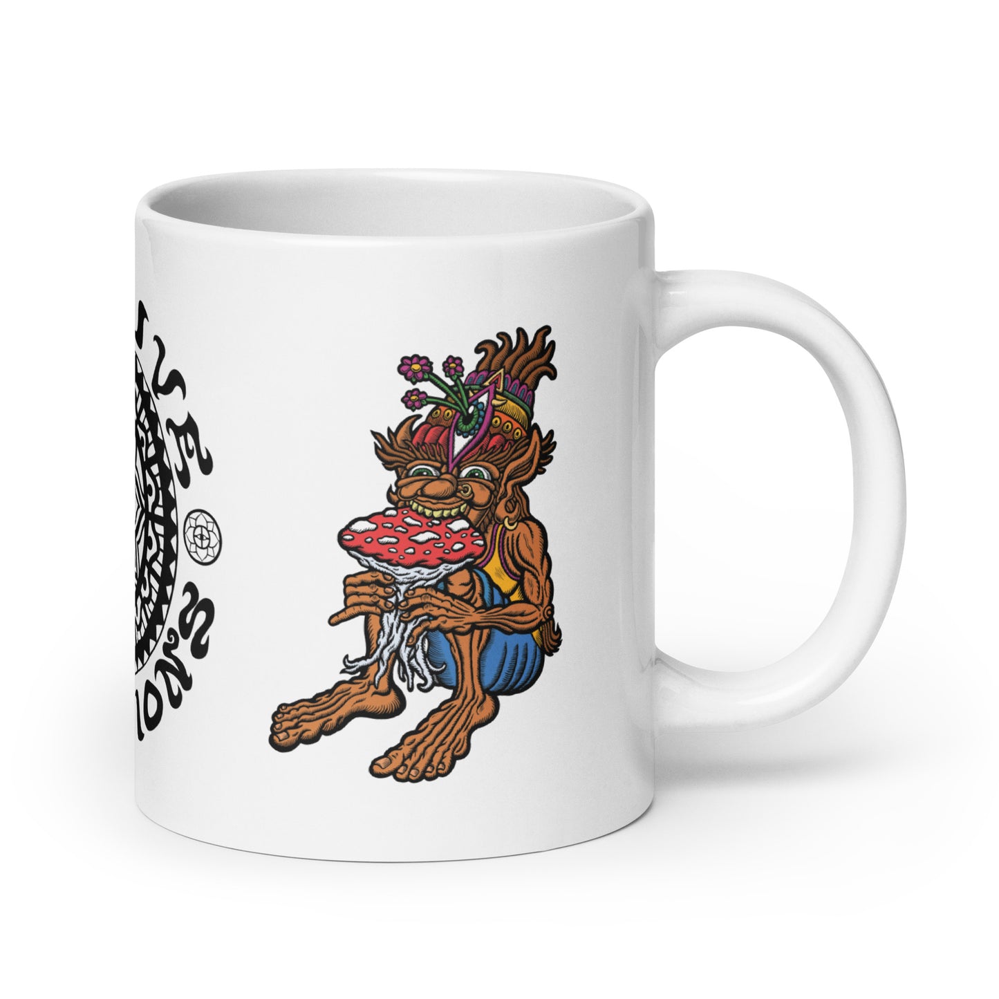 "Muncher of Mushroomland" Mug