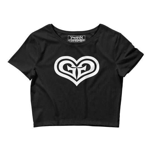 "GG Love" Cotton Crop Tee