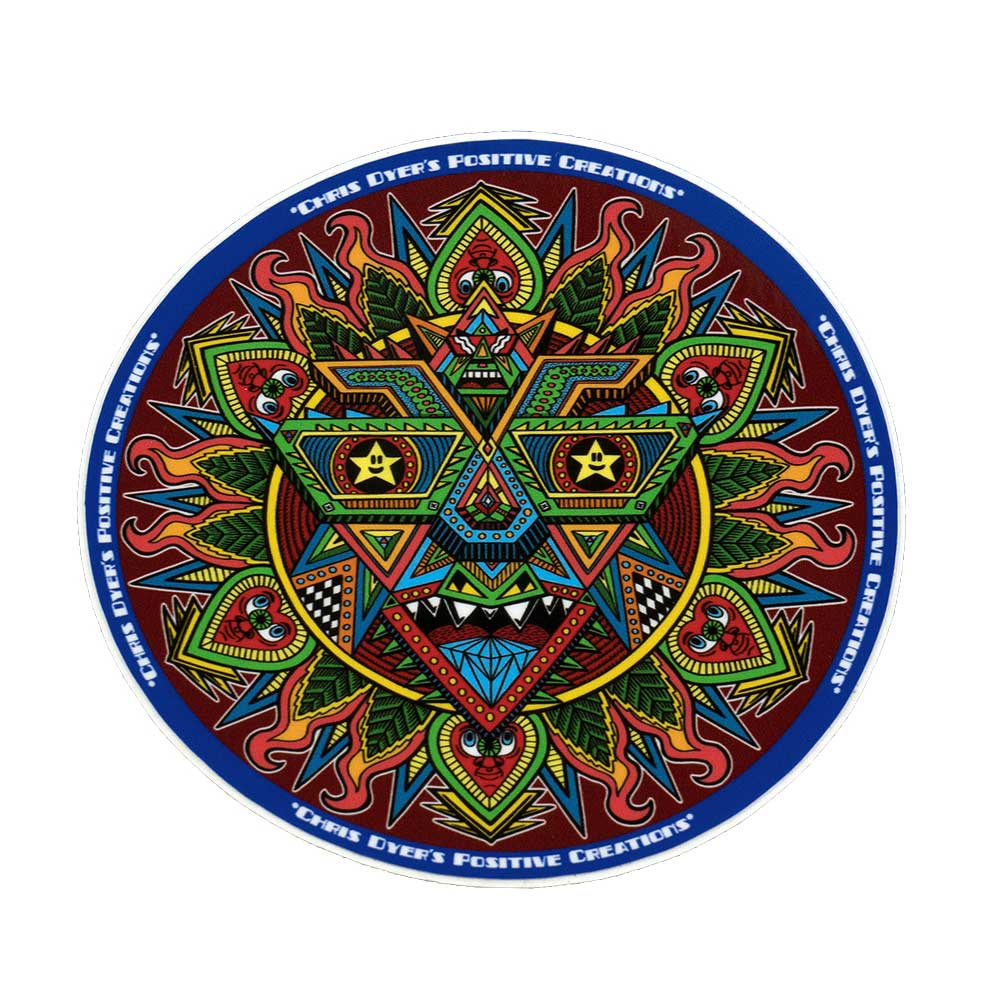 Mandala Sticker - Positive Creations