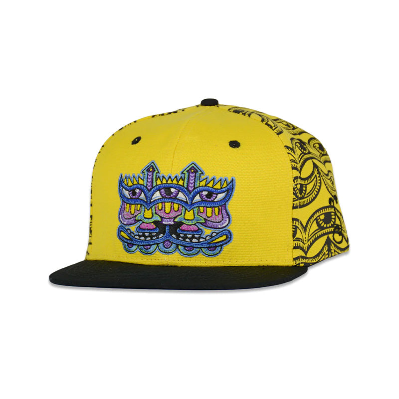 Chris Dyer Harmoneyes Yellow Snapback