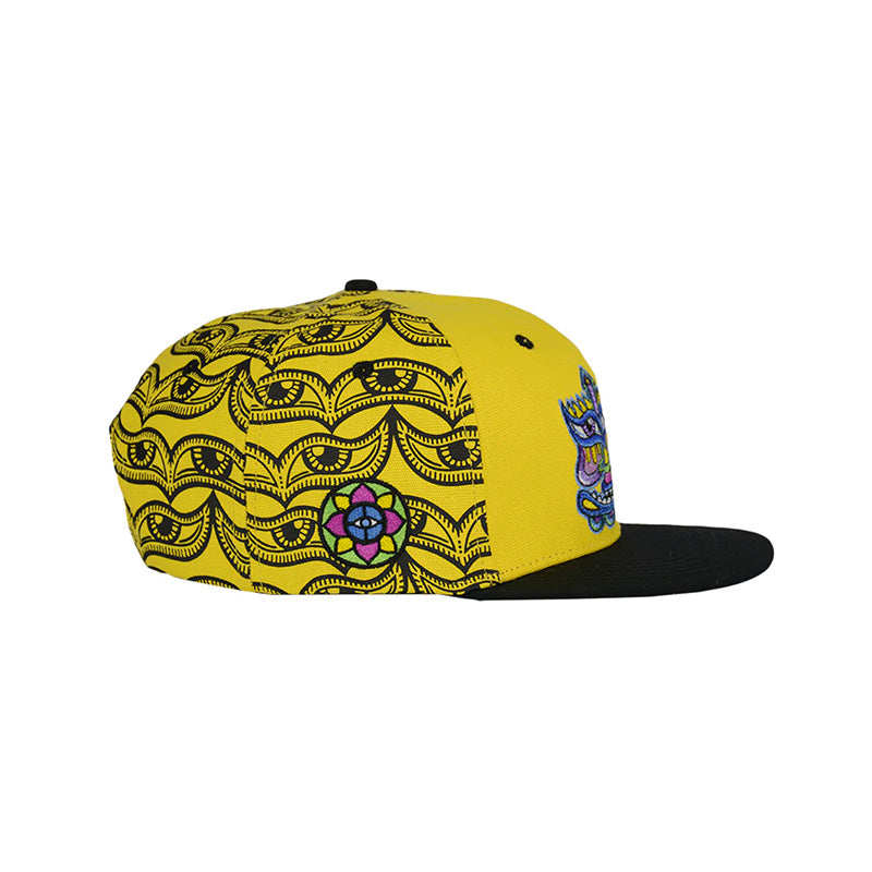 Chris Dyer Harmoneyes Yellow Snapback