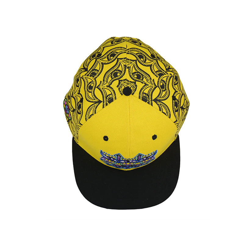 Chris Dyer Harmoneyes Yellow Snapback