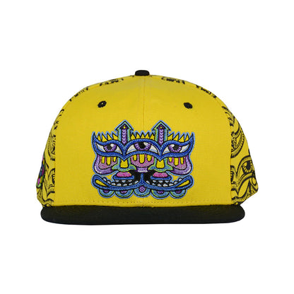 Chris Dyer Harmoneyes Yellow Snapback