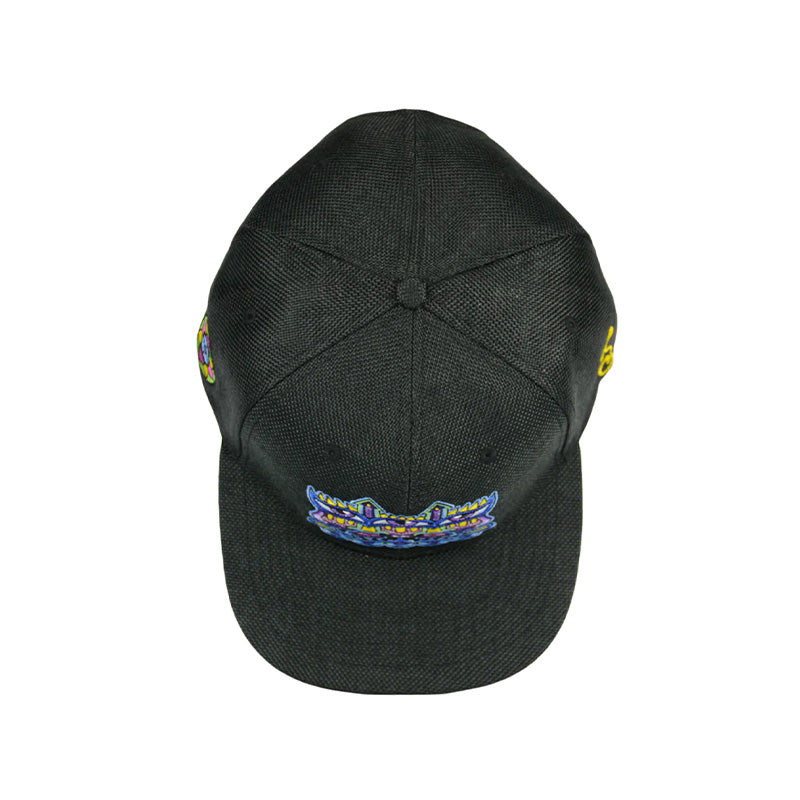 Chris Dyer Harmoneyes Blue Black Snapback Hat