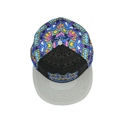 Chris Dyer Harmoneyes Blue Pattern Fitted Hat