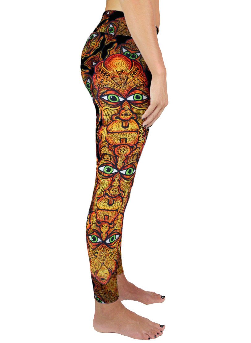 MEN-E FACES ACTIVE LEGGINGS - Positive Creations