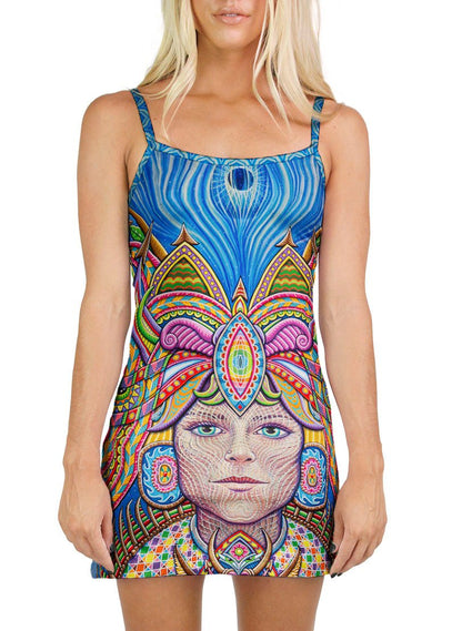 ANCHOR OF LIGHT MINI DRESS - Positive Creations