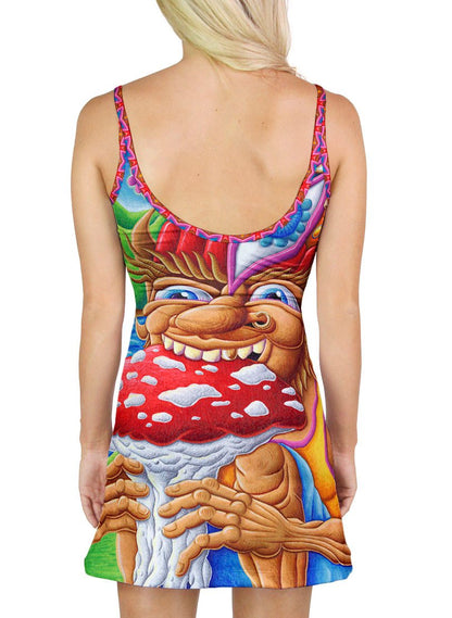 MUNCHER OF MUSHROOMLAND MINI DRESS - Positive Creations