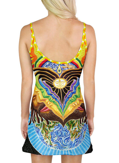 PEELING BODIES FUSION MINI DRESS - Positive Creations
