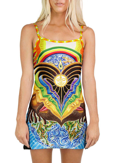PEELING BODIES FUSION MINI DRESS - Positive Creations