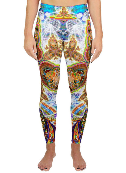 HEALING FRACTAL DIMENSION ACTIVE LEGGINGS - Positive Creations