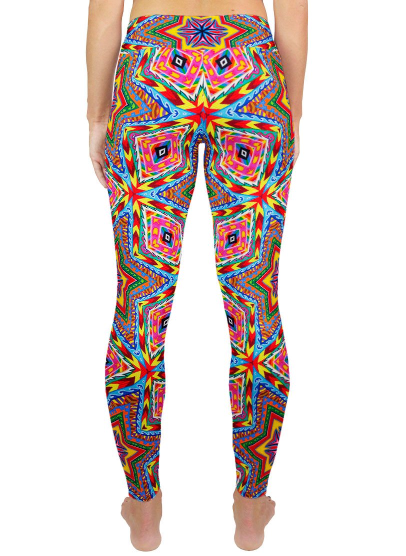 APOTHEOSIS OF DUALITREE PATTERN ACTIVE LEGGINGS - Positive Creations