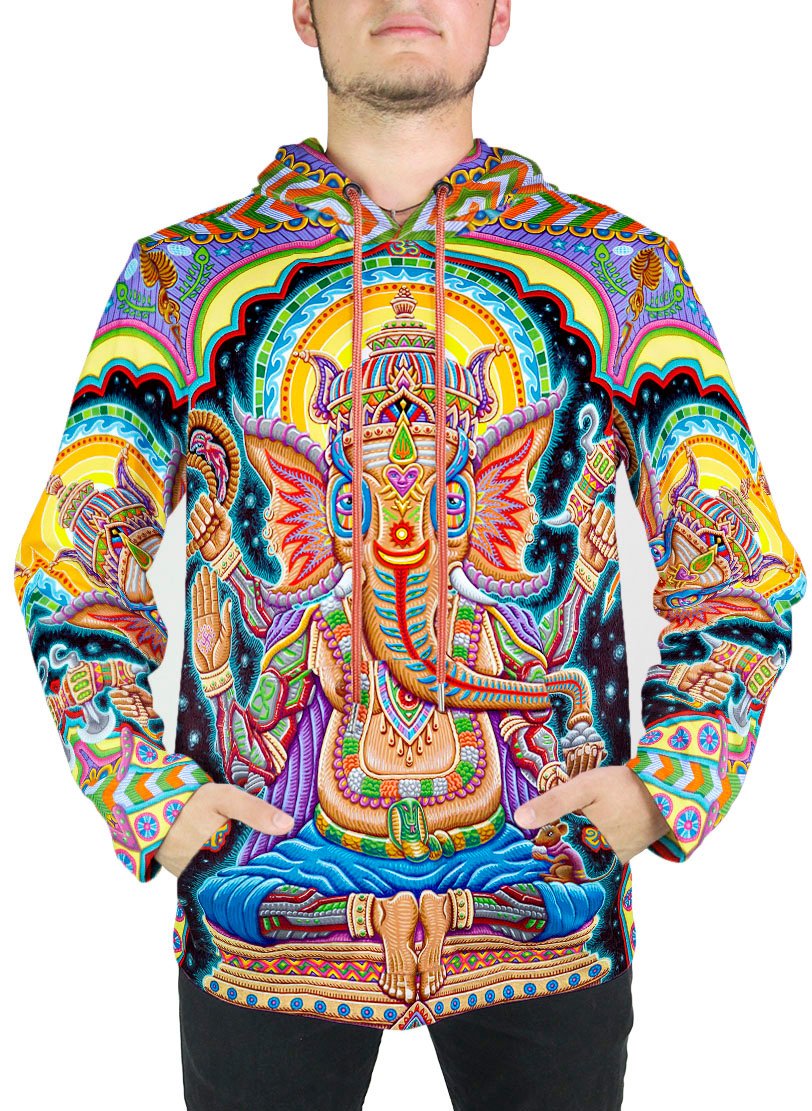 Jai Ganesha! Hoodie - Positive Creations