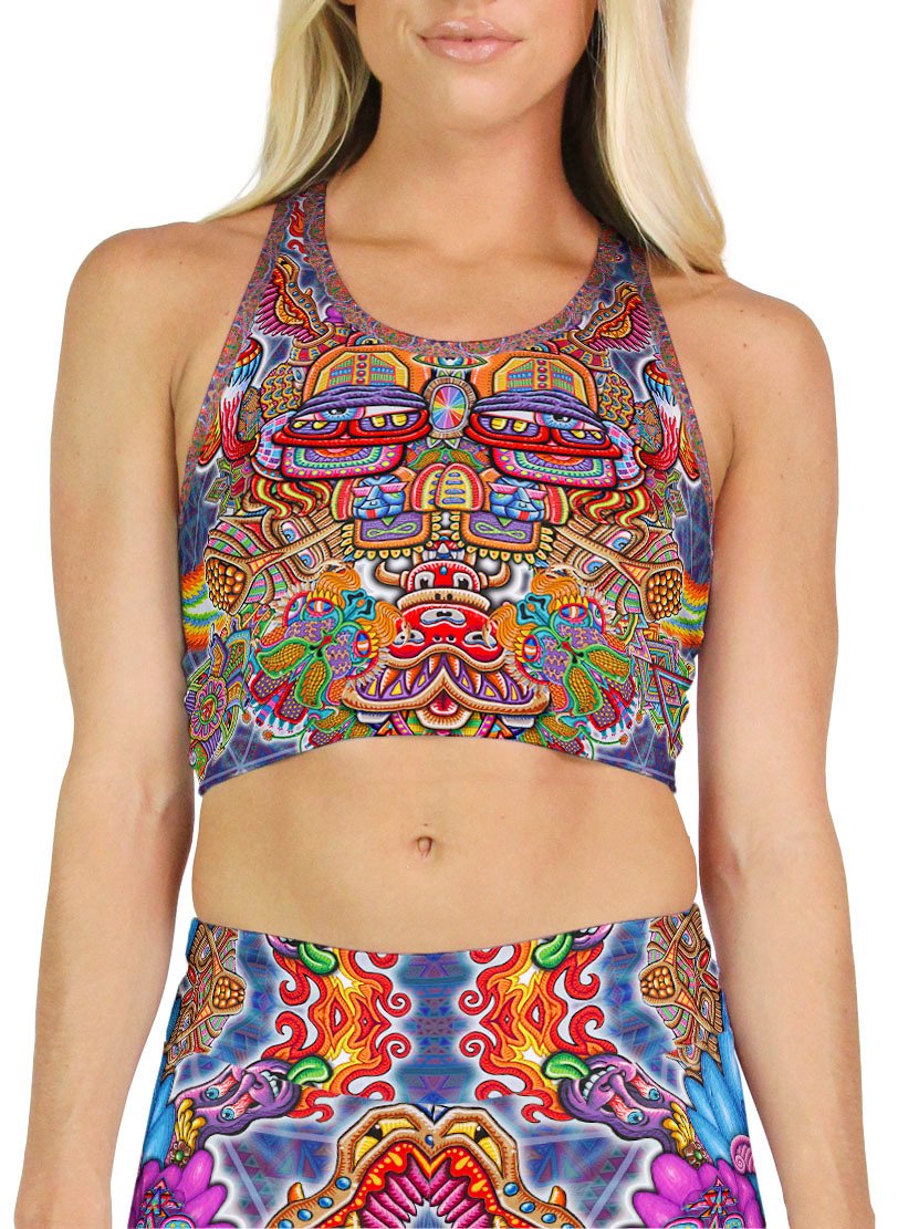 INTERDIMENSIONAL REBEL RACERBACK CROP - Positive Creations
