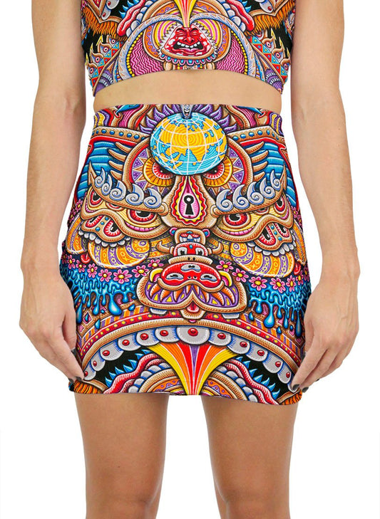 KUNDALINI RISING MINI SKIRT - Positive Creations