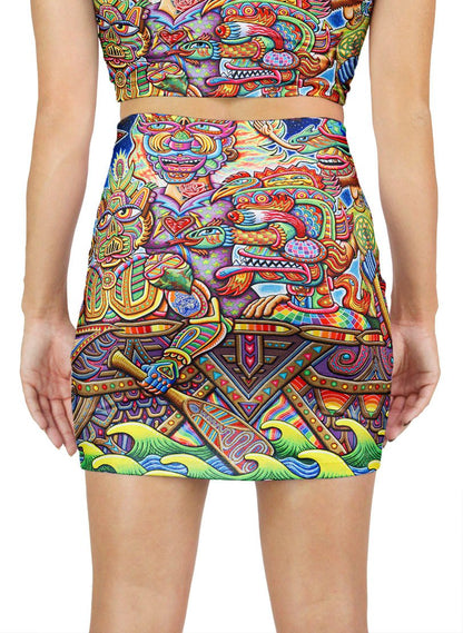 OPTIMYSTICS JOURNEY MINI SKIRT - Positive Creations