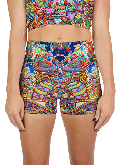 "Optimystics Journey" Booty Shorts