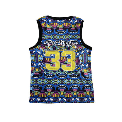 Chris Dyer's "Harmoneyes Blue" Jersey