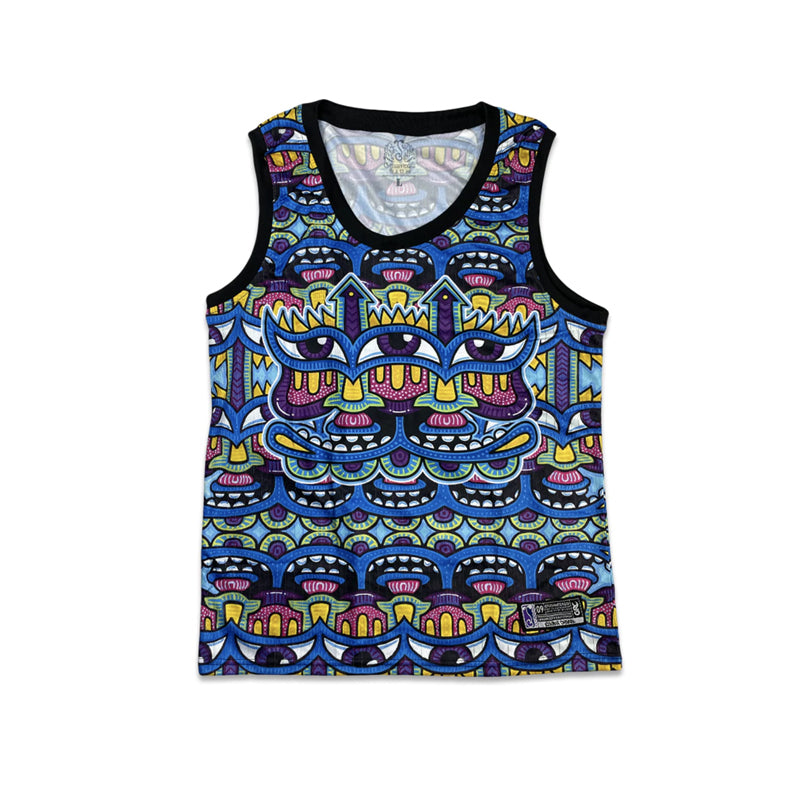 Chris Dyer's "Harmoneyes Blue" Jersey