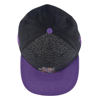 Galaktic Gang Purple Fitted Hat