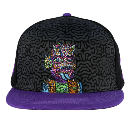 Galaktic Gang Purple Snapback Hat